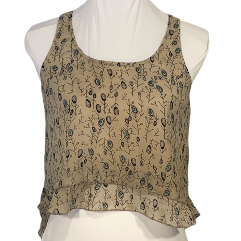 Verty Hi Lo Tank Top. Size Small